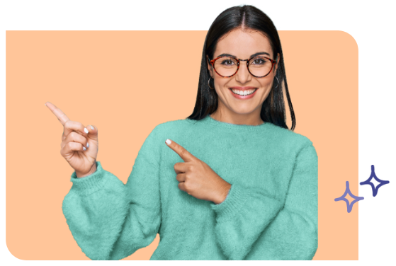 CSM SmartPath - woman pointing