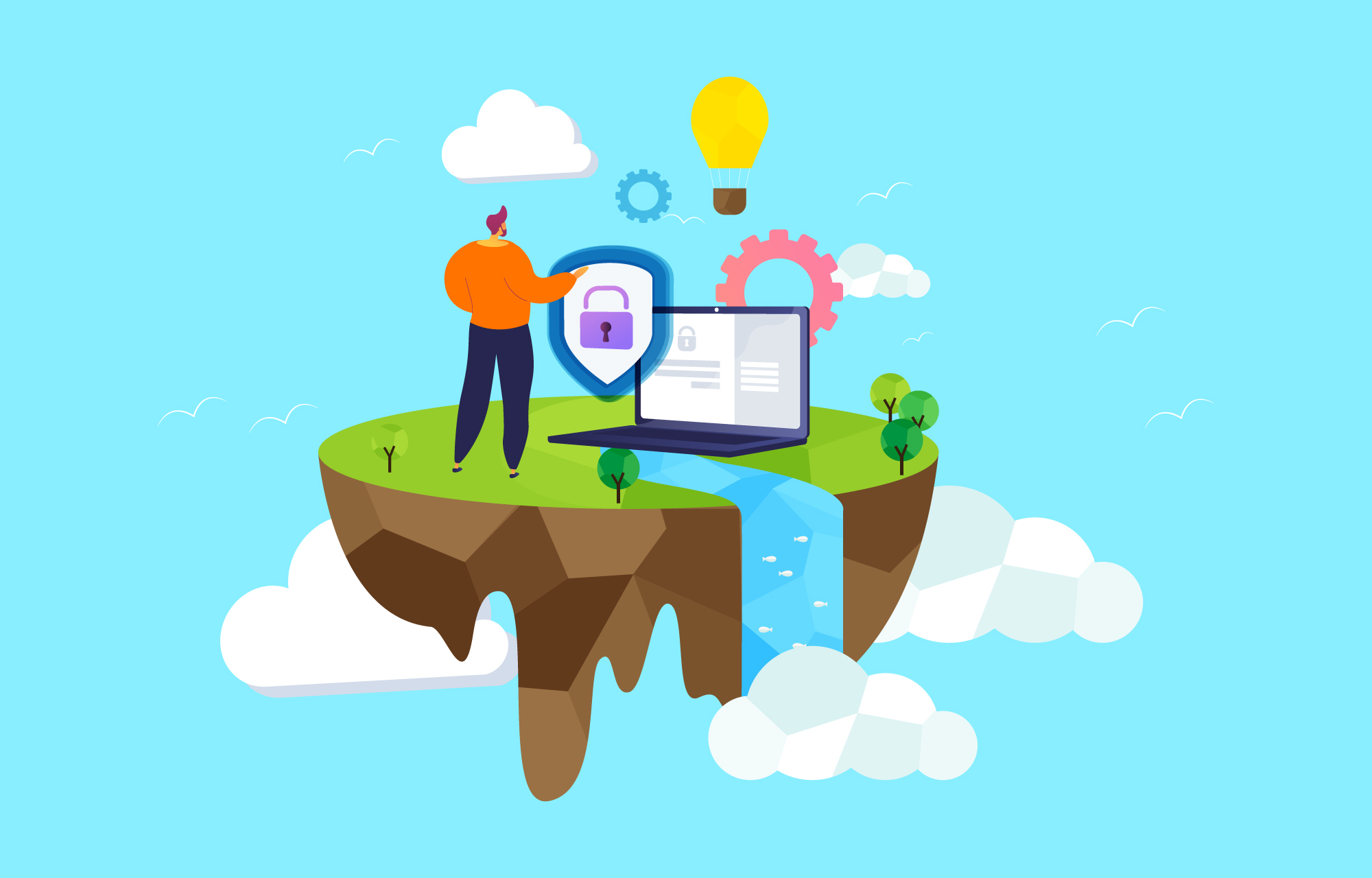 The Cloud People welcome you to the world’s cleanest cloud – run by Google