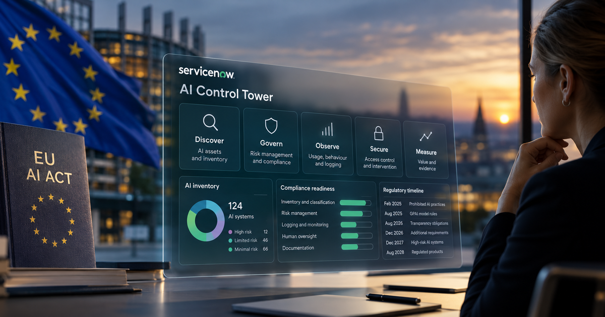 From Governance to Compliance: How AI Control Tower Gets You Ready for the EU AI Act