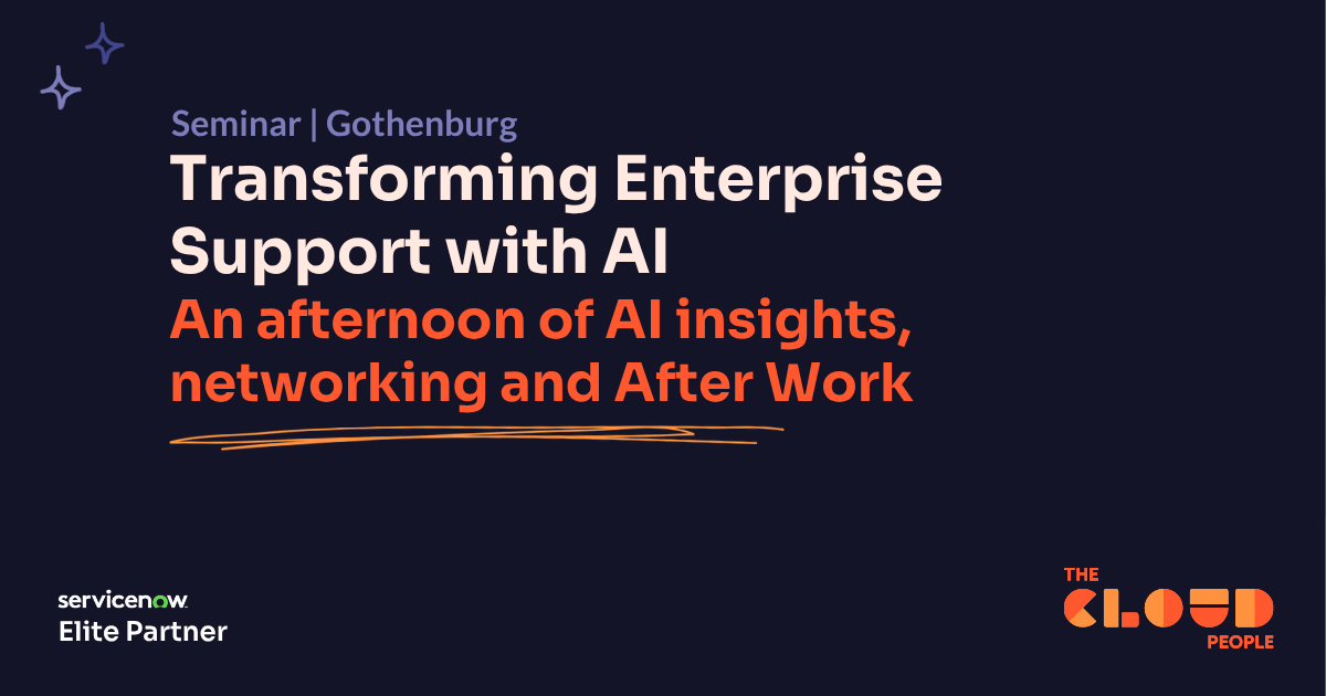 Transforming Enterprise Support with AI