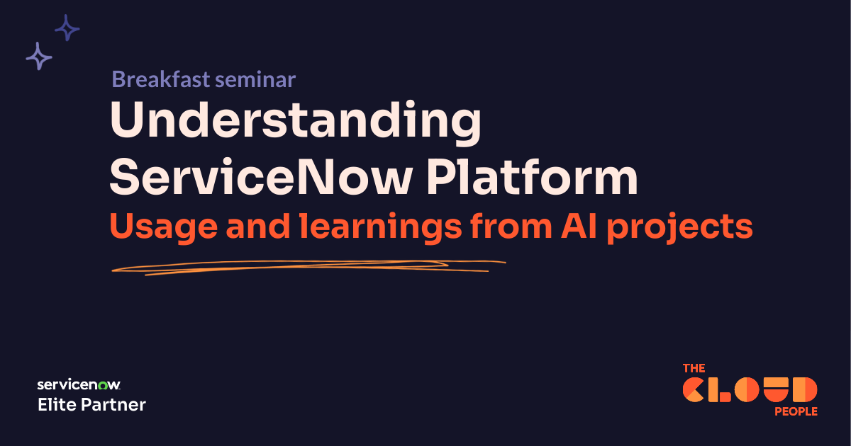 Understanding ServiceNow Platform: Usage and learnings from AI projects