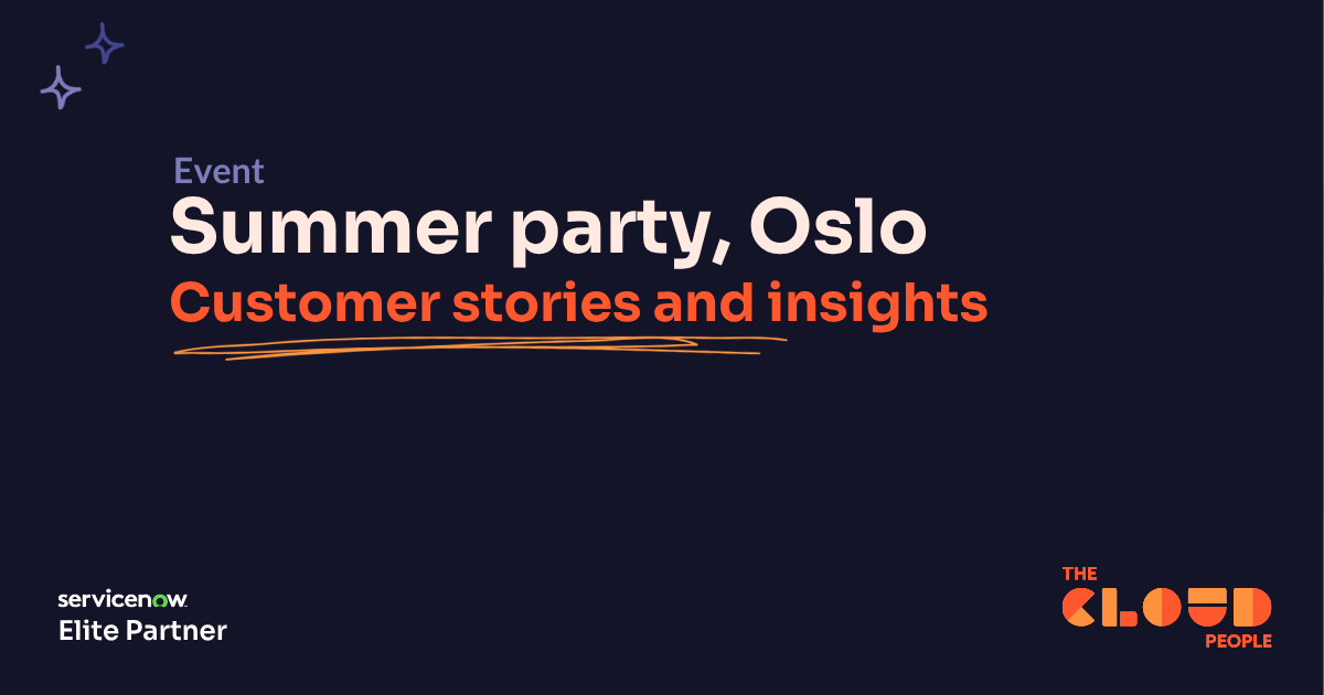 Summer event in Oslo