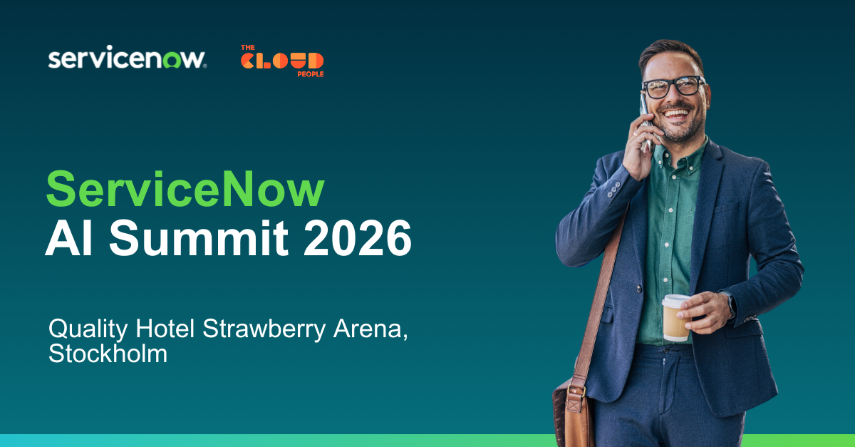  ServiceNow AI Summit, Stockholm