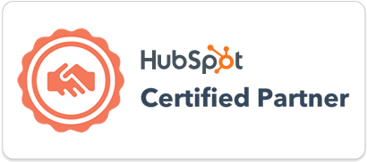 The Cloud People partner badge HubSpot.